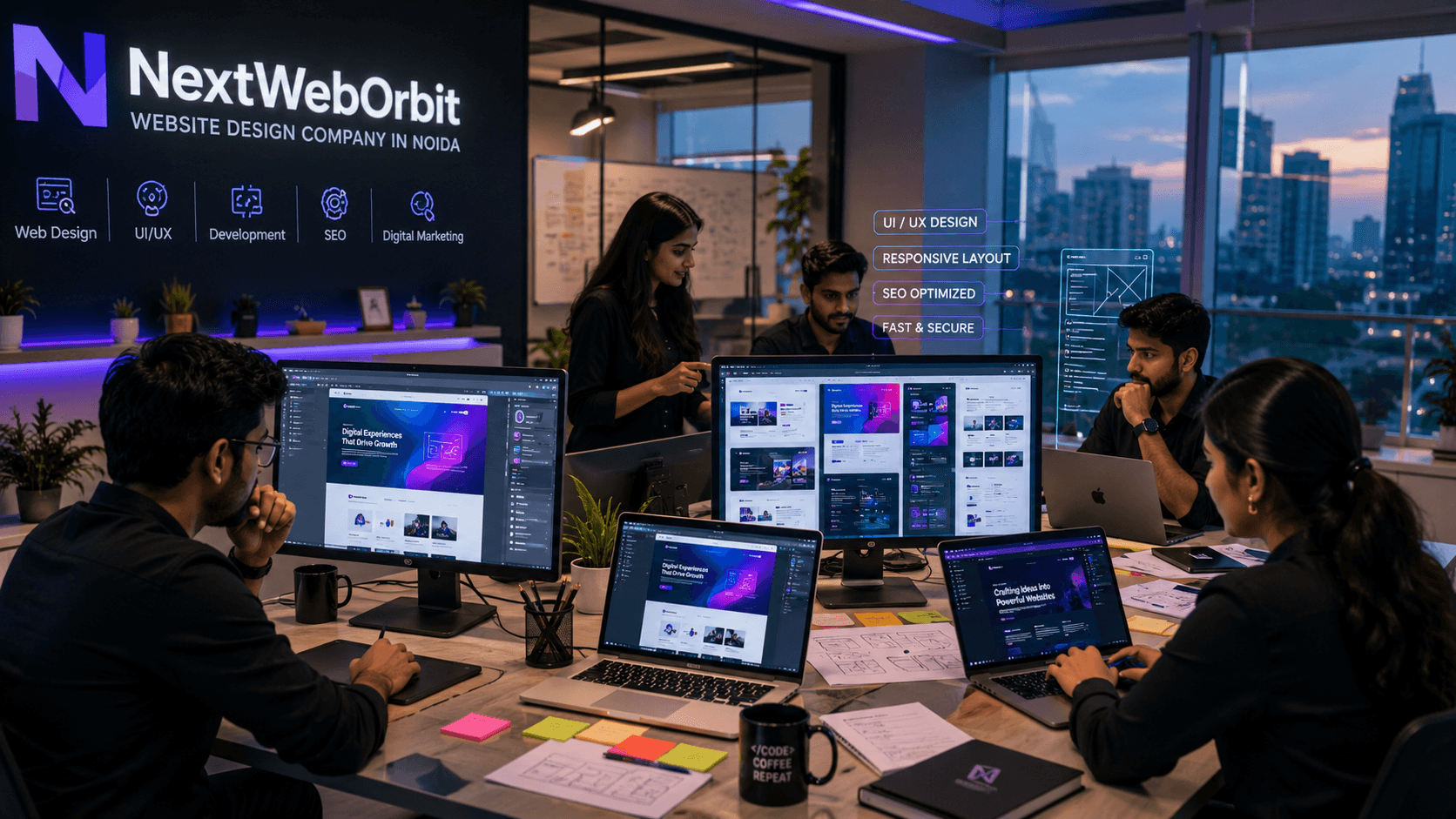 Best Website Design Company in Noida: Why NextWebOrbit Leads the Pack
